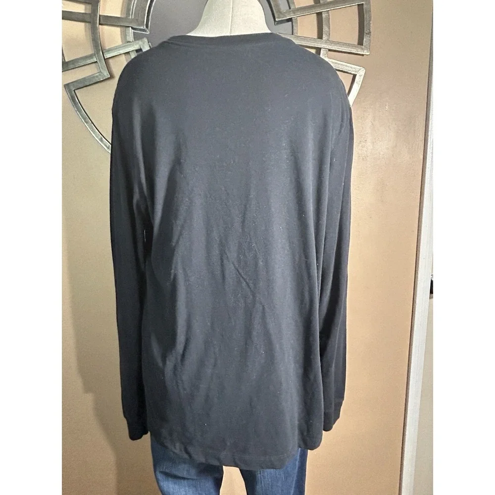 Wake Forest Men's M Medium Nike DRI-FIT Long Sleeve Shirt‎